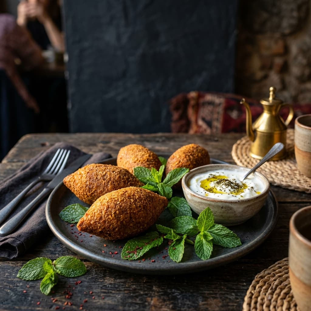 كبة برغل مقلية